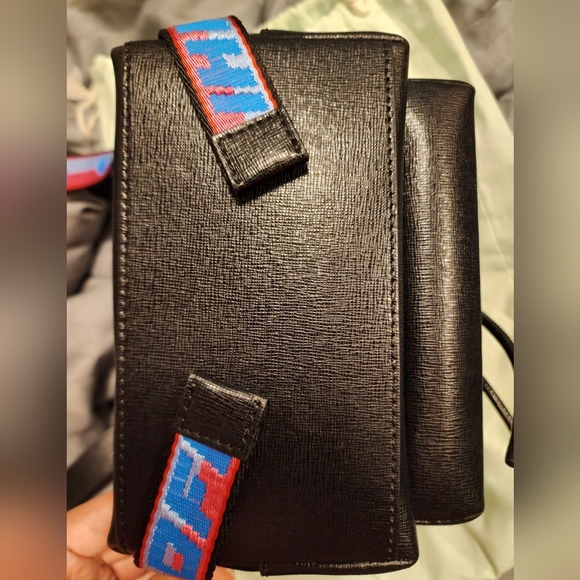 OFF-WHITE DIAG STRIPE LEATHER BACKPACK - Picture 8 of 12